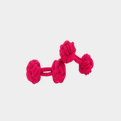 Fuchsia Pink Knot Links