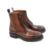 Caspian Lace Up Boots Carlos Santos Shoes