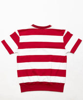 Belafonte Ragtime Clothing Garage Border Hemrib Tee 29 1 Red X White