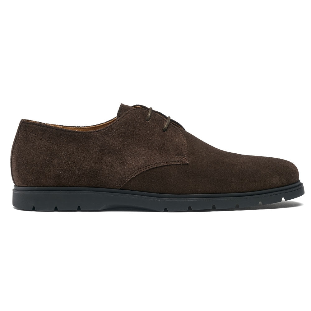 Garda Derby In Brown Suede