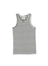 GARI | Organic Tank Top | Breton Stripe