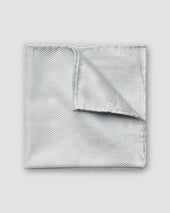 Light Blue Grenadine Silk Pocket Square