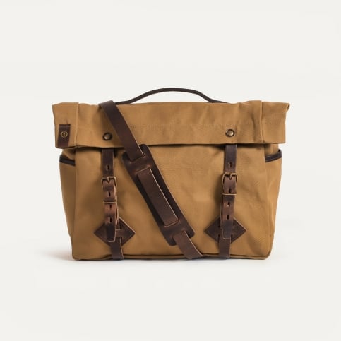 Gaston Musette Satchel Bag Blue Bm