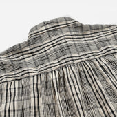 Gathered Check Shirt