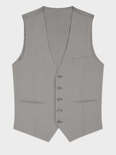 Gilet De Costume En Laine M Lang E Vert D Eau