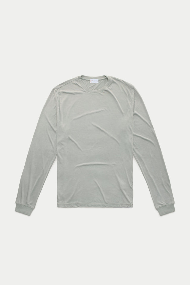 Bamboo Sorona Long Sleeve Crew Neck T-Shirt Paloma