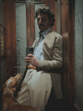 Stefano Blazer In Wool Check