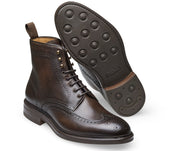 Gladiator Lace Up Boots Carlos Santos Shoes