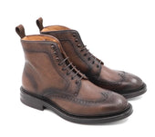 Gladiator Lace Up Boots Carlos Santos Shoes