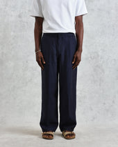 Glencoe Two Tone Linen Trousers
