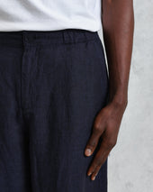 Glencoe Two Tone Linen Trousers