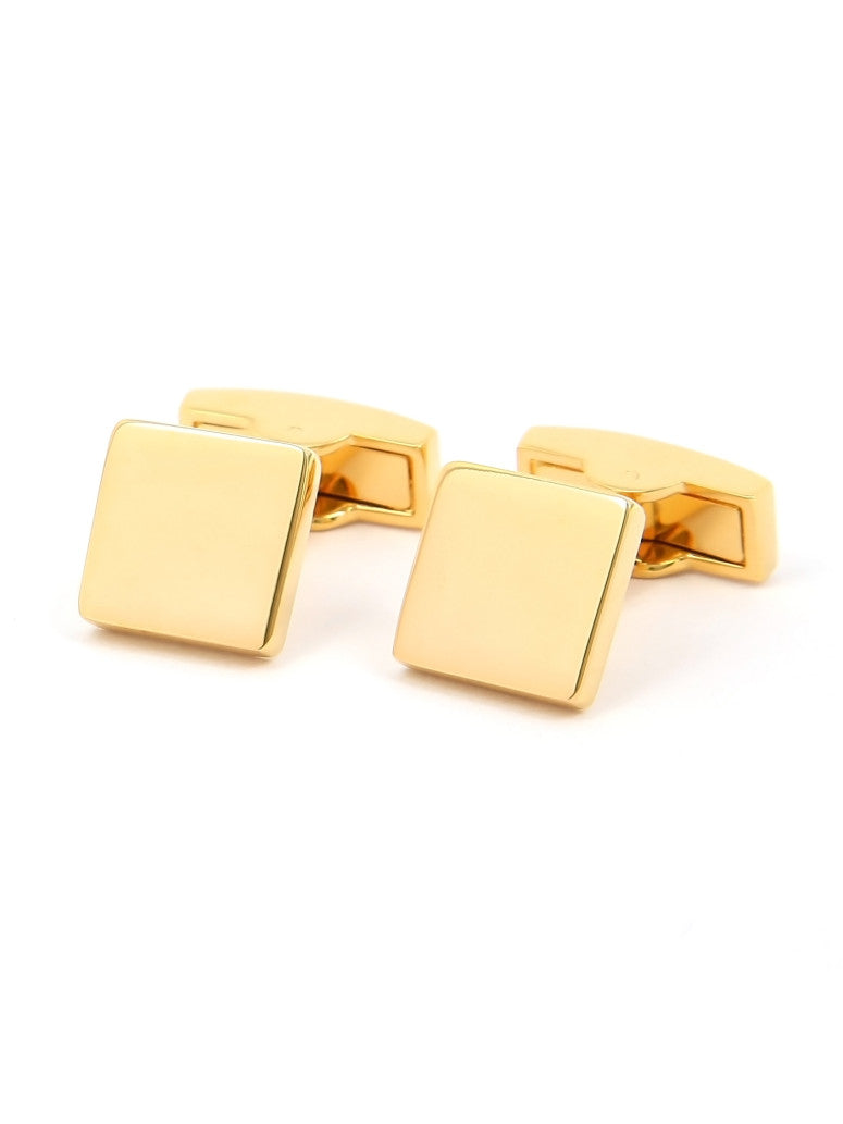 Gold Square Cufflinks Kiruna
