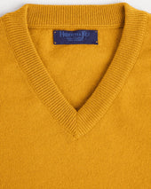 Goldeneye V Neck Cashmere Sweater