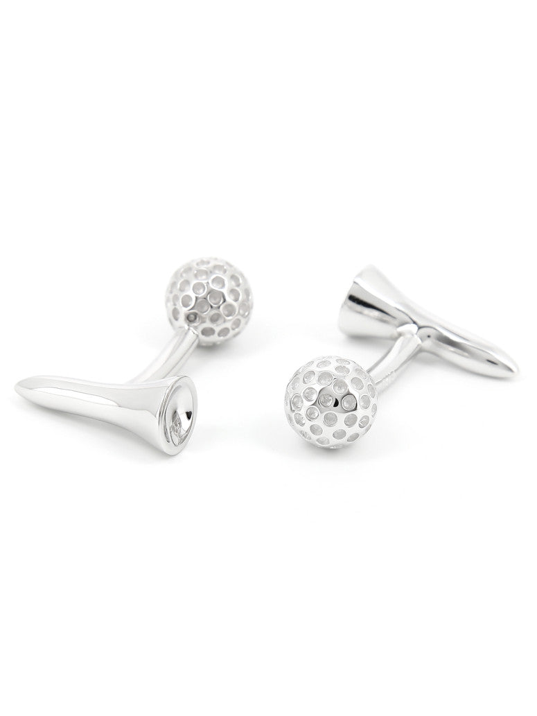 Golf Sterling Cufflinks Pezula