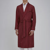 Piped Silk Spot Gown