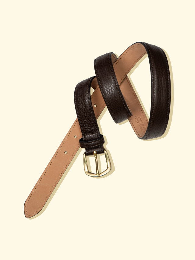 Classic Belt - Brown Grain — The Anthology