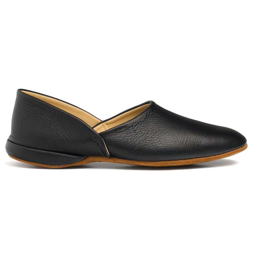 Grecian Style Slipper In Deerskin