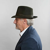 Green Burlington Trilby