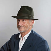 Green Burlington Trilby