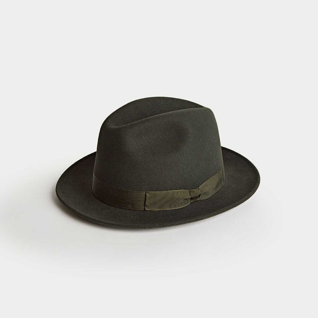 Green Burlington Trilby