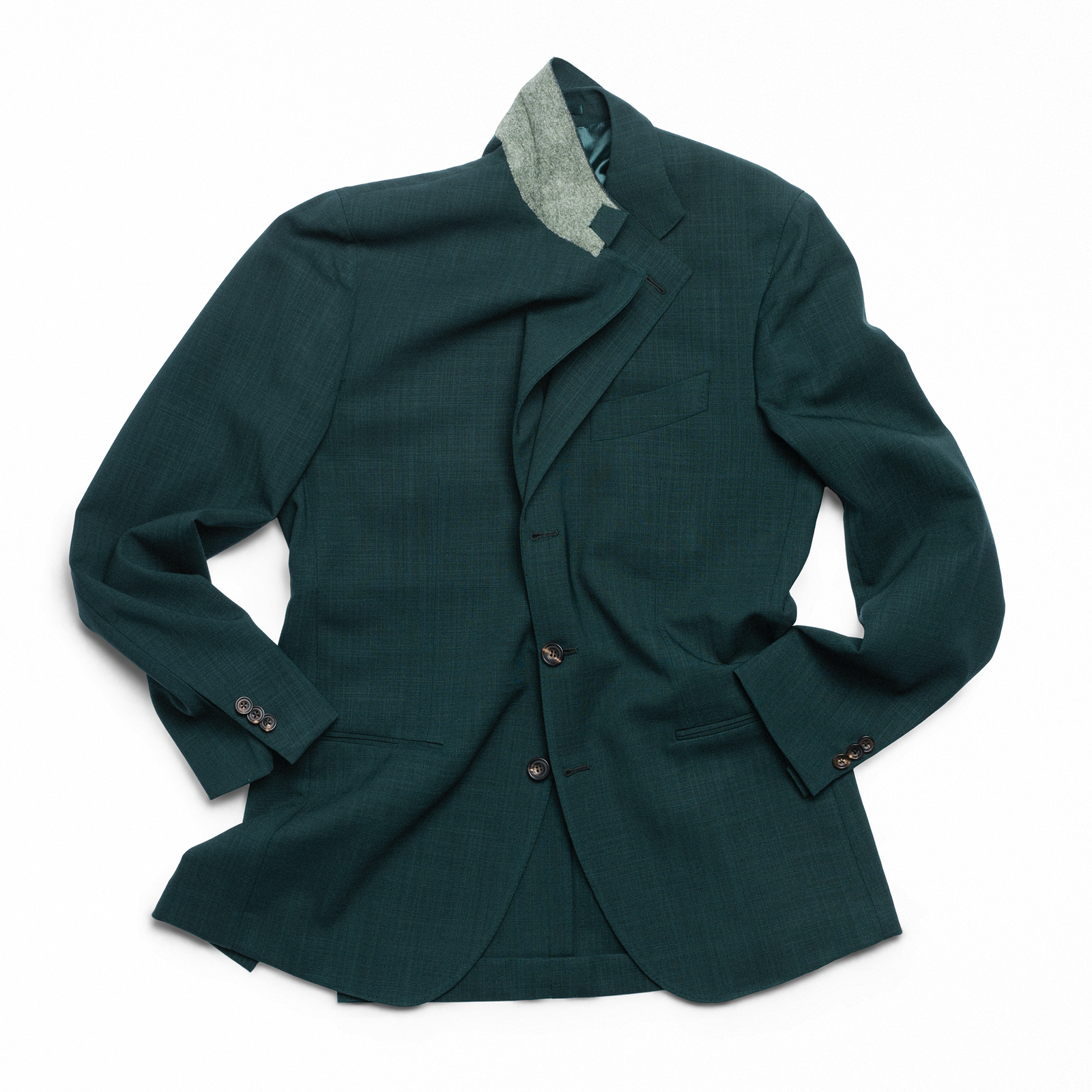 Wool Canvas Waverly Suit