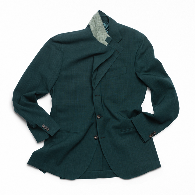 Forest Wool Canvas Waverly Suit