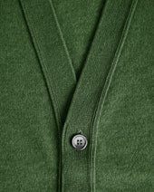 Green Cashmere Waistcoat