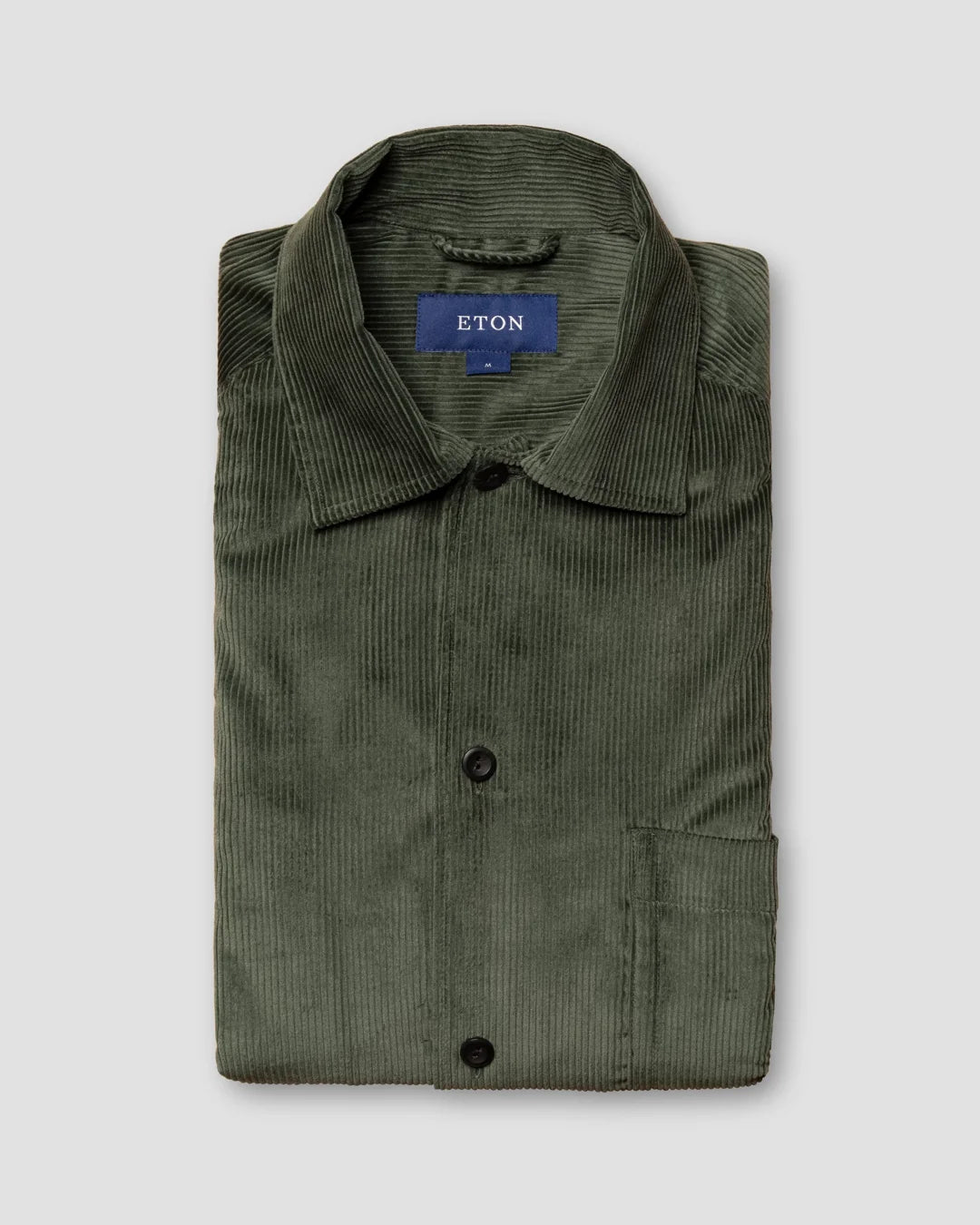 Green Corduroy Overshirt Eton
