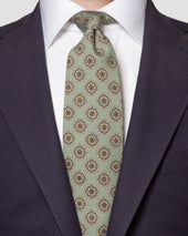 Geometric Silk Tie
