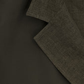 Green Reversible Linen Varzi Jacket