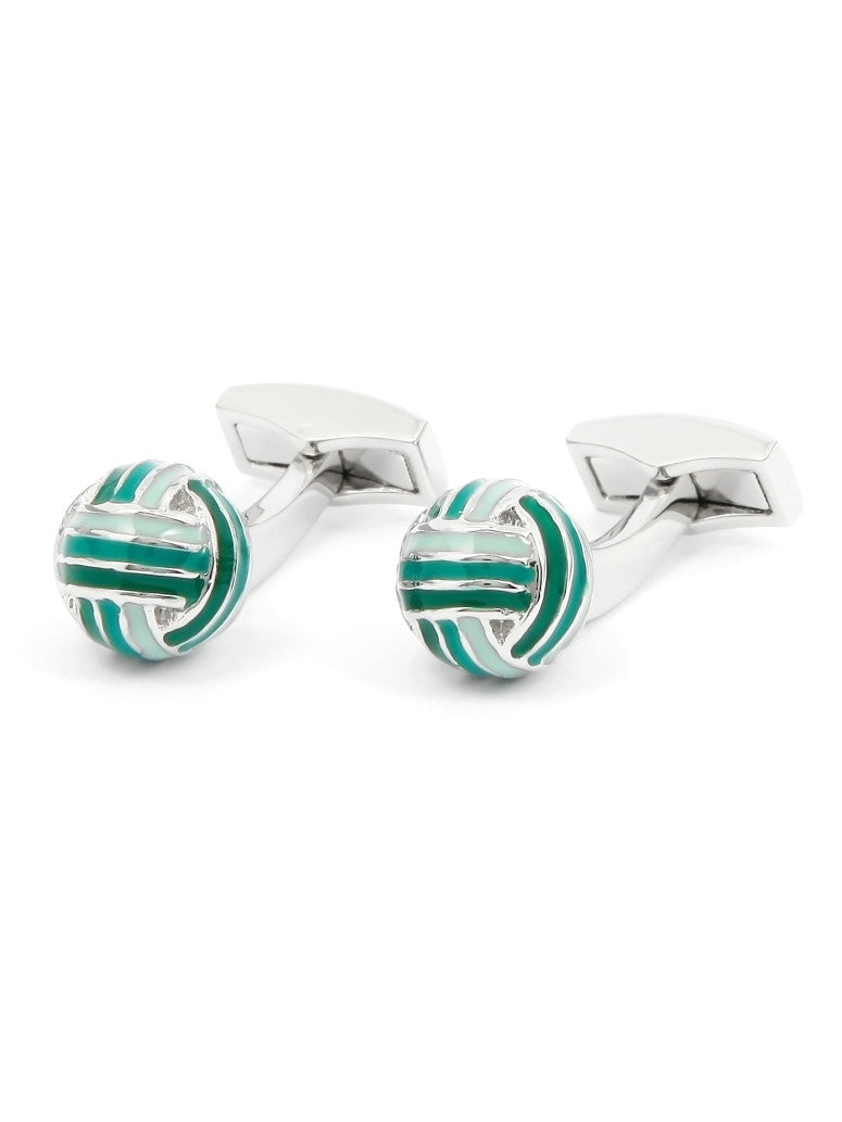 Green Sphere Cufflinks Cambon