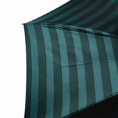 Green Stripe Telescoping Umbrella