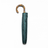 Green Stripe Telescoping Umbrella