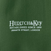 Green White Spot Silk Tubular Scarf