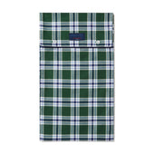 Green Navy White Check Brushed Cotton Pyjama Bottoms