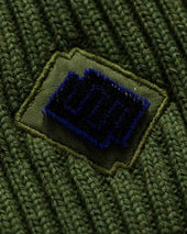 Wool Beanie Logo Detail