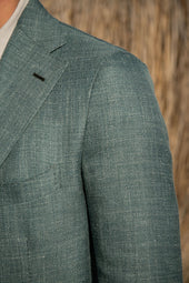 Green Jacket Made In Italy