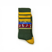 And Orange Striped Bamboo Tube Socks