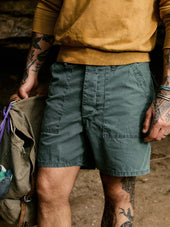 the ripstop fatigue short in slate