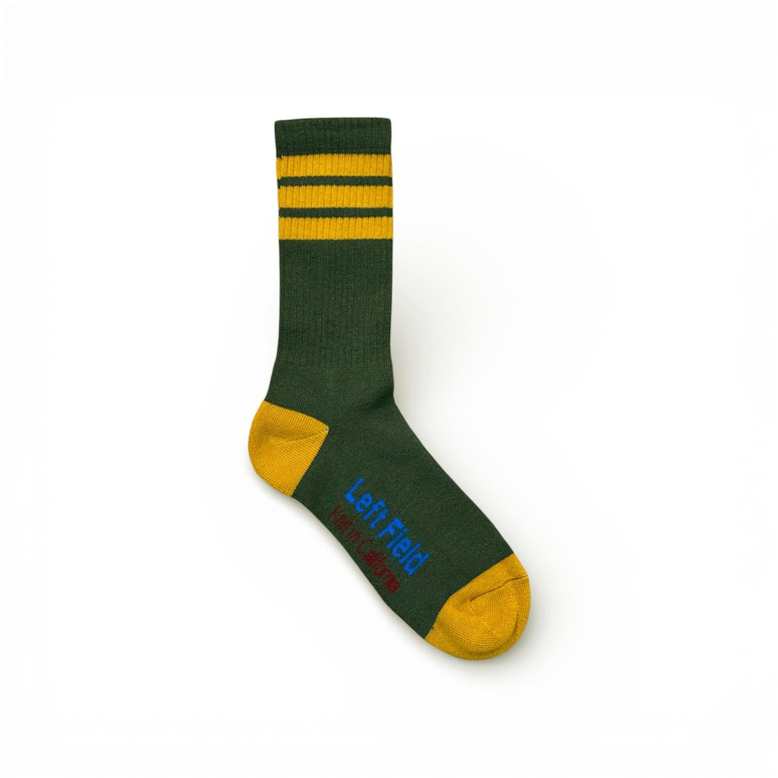 And Orange Striped Bamboo Tube Socks