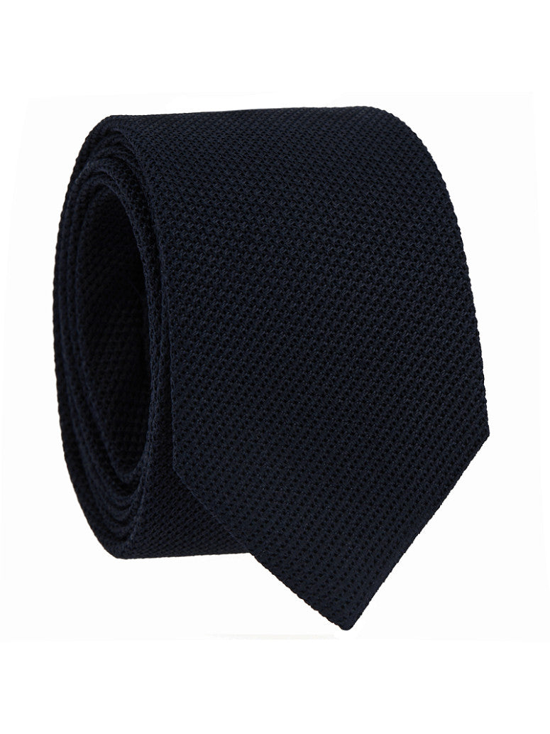 Blue Grenadine Silk The Nines Tie Grenadines Iv