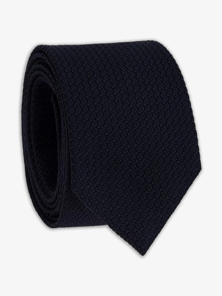 Blue Grenadine Silk The Nines Tie Grenadines Iii