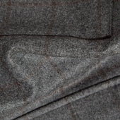 Grey Check Wool Cashmere Chanti Jacket