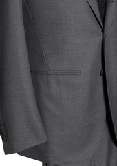 Plain Grey Men S Wool Suit