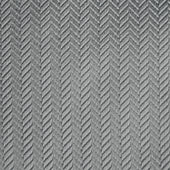 Grey Herringbone Silk Tie