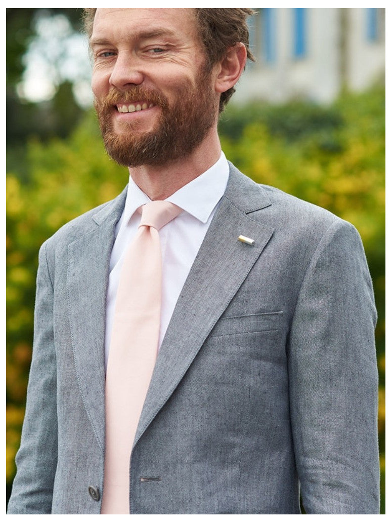 Grey Linen Jacket