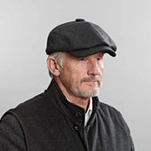 Grey Loden Gatsby Cap