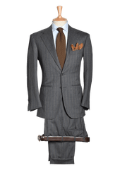 Grey Pin Stripe Suit