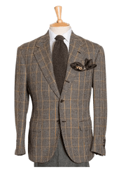 Grey Prince of Wales Tweed Jacket