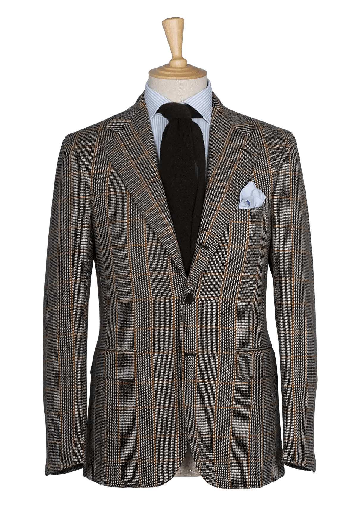 Grey Prince Of Wales Unstructured Jacket